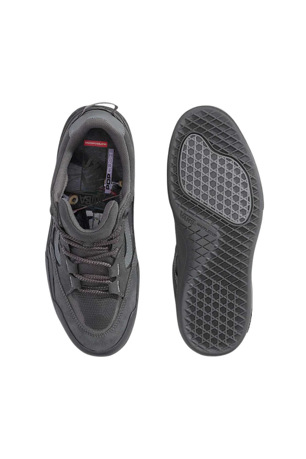 Vans Skate 2 Wayvee Shoes 2 by Atiba Jefferson Grey - Image 3