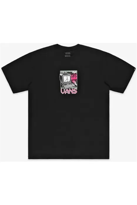Vans Throwback Peace Machine Short Sleeve T-Shirt Black