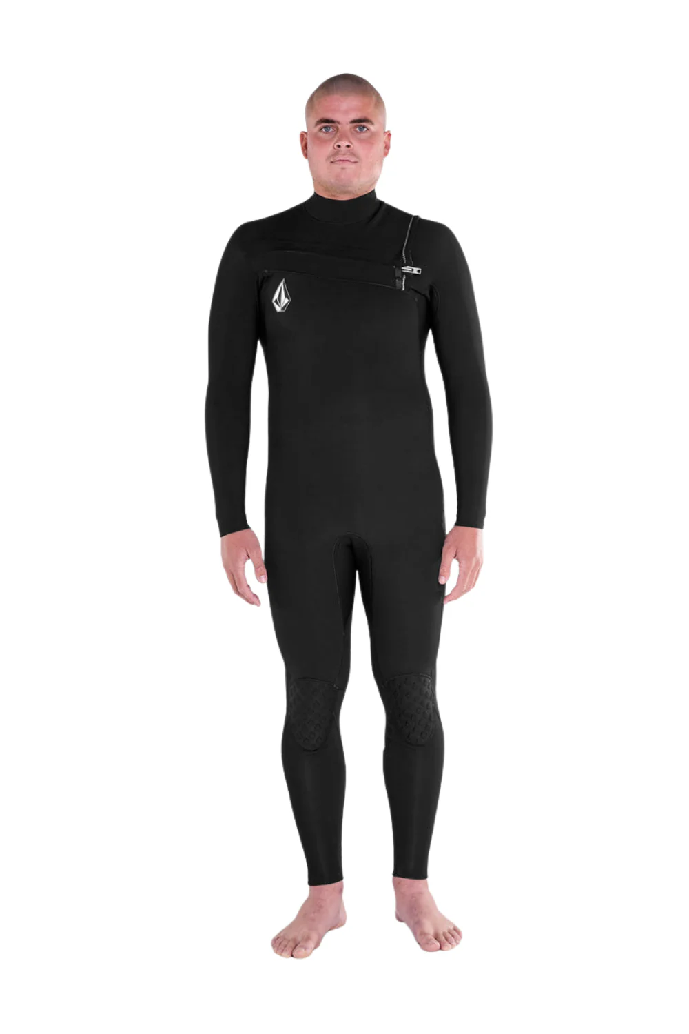Volcom Modulator 4/3mm Mens Wetsuit Chest Zip Black