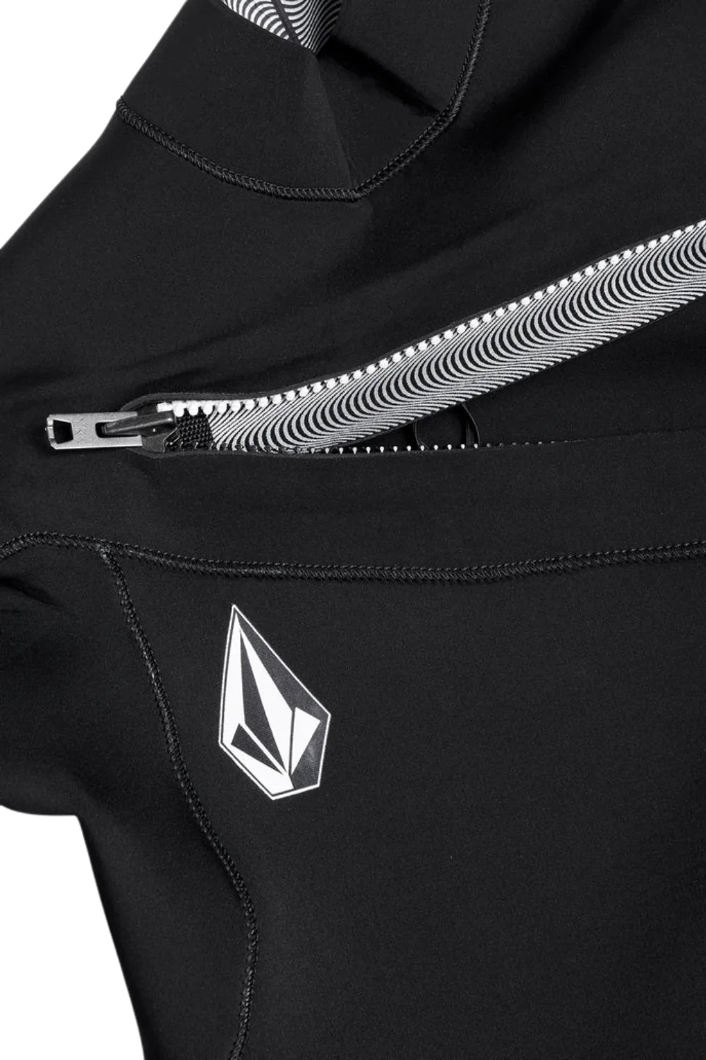Volcom Modulator 4/3mm Mens Wetsuit Chest Zip Black - Image 6