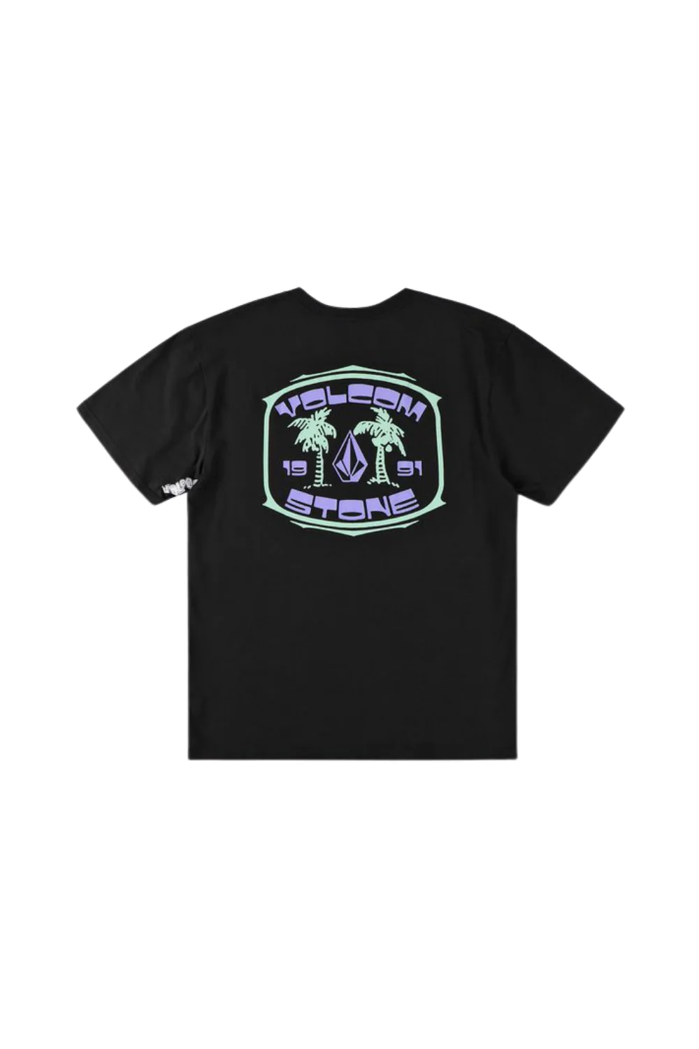 Volcom 91 Palm Mens T-Shirt Black