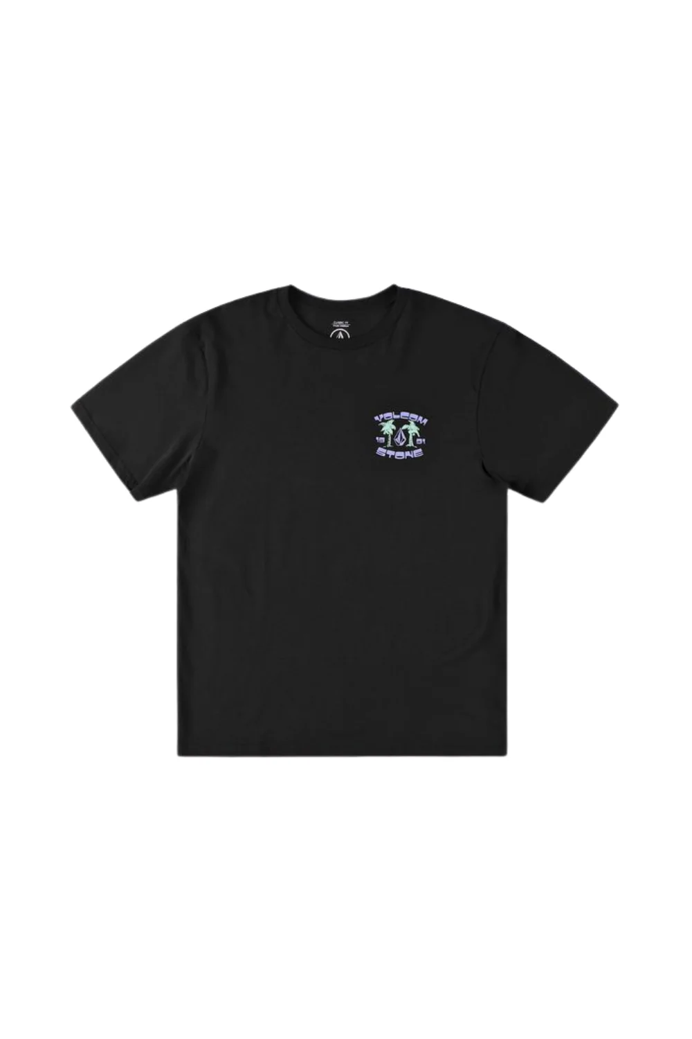 Volcom 91 Palm Mens T-Shirt Black - Image 2