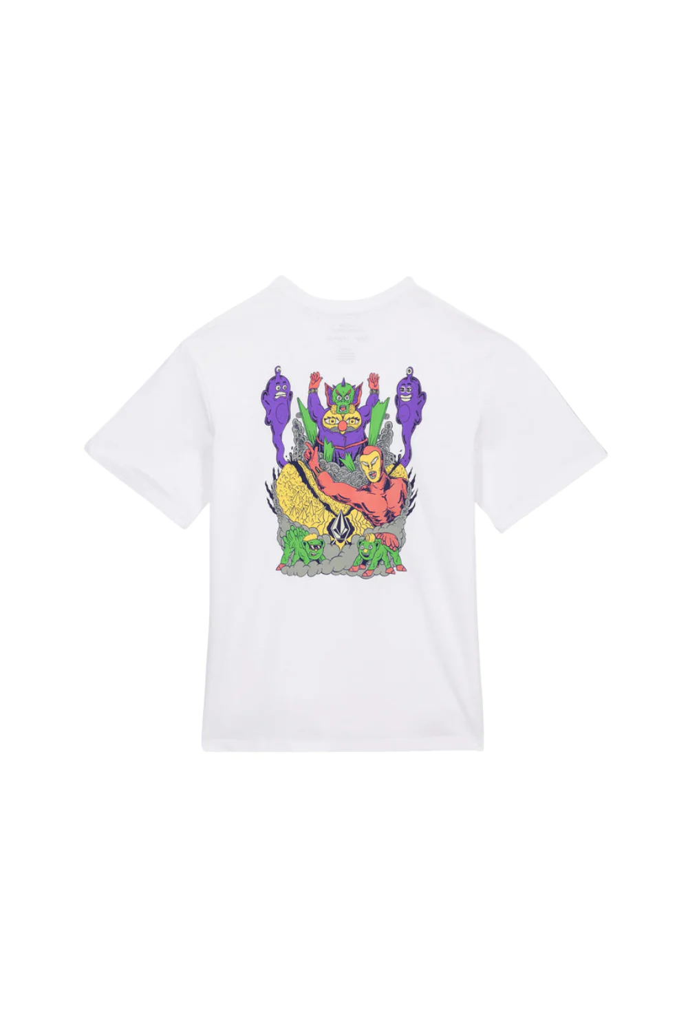 Volcom Ben Sanaire 2 Kids T-Shirt White - Image 5