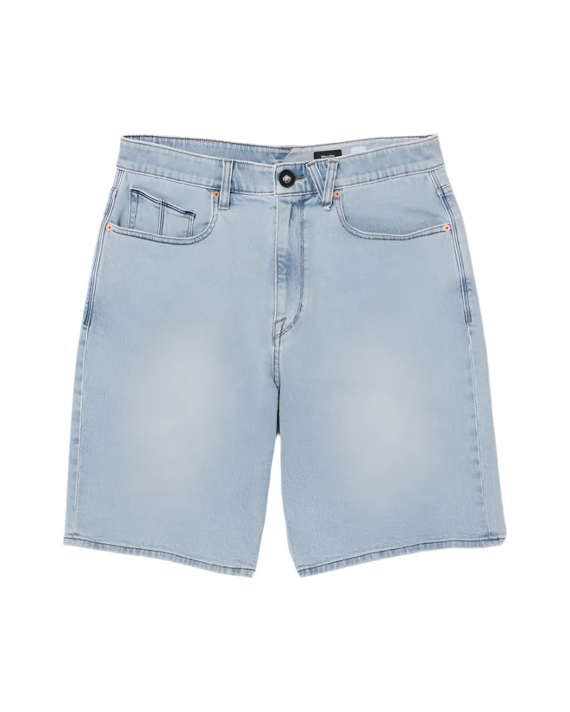 Volcom Billow Denim Short Desert Dirt Indigo - Image 4