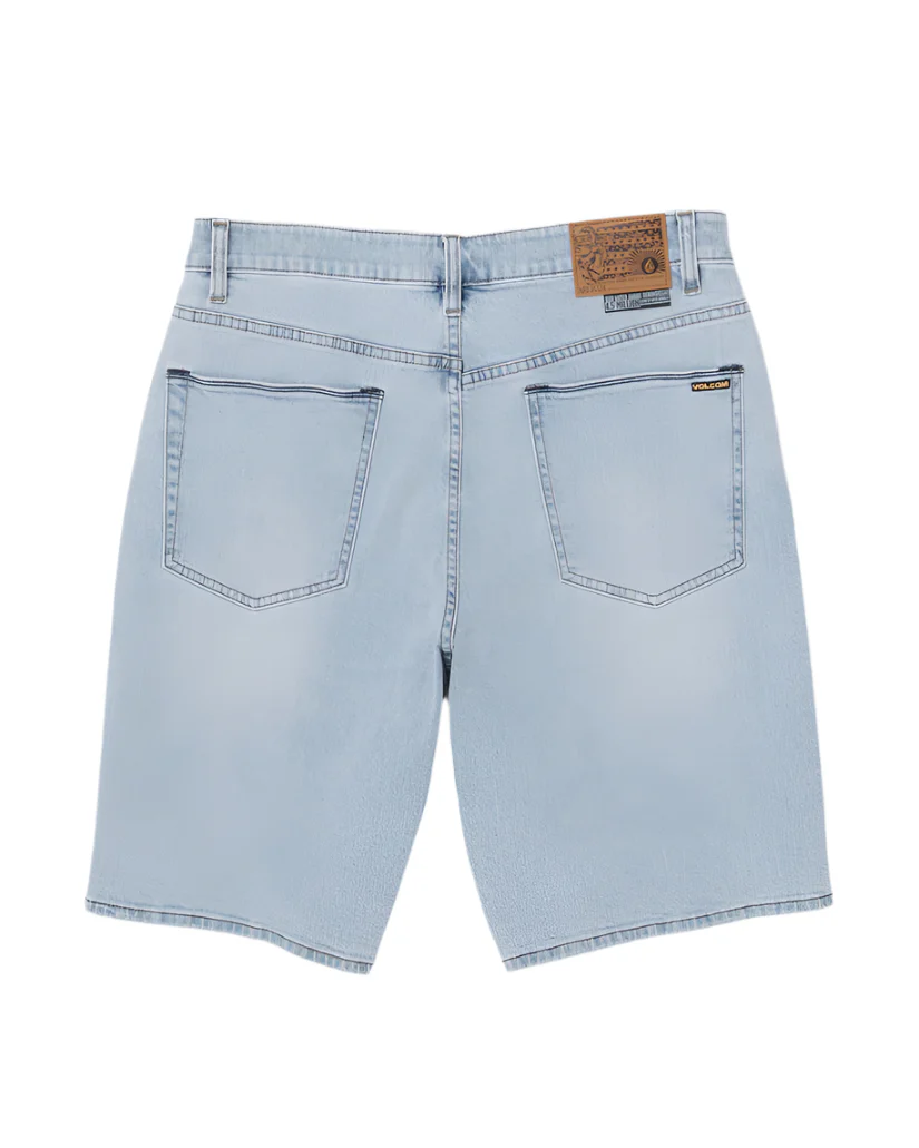 Volcom Billow Denim Short Desert Dirt Indigo - Image 5