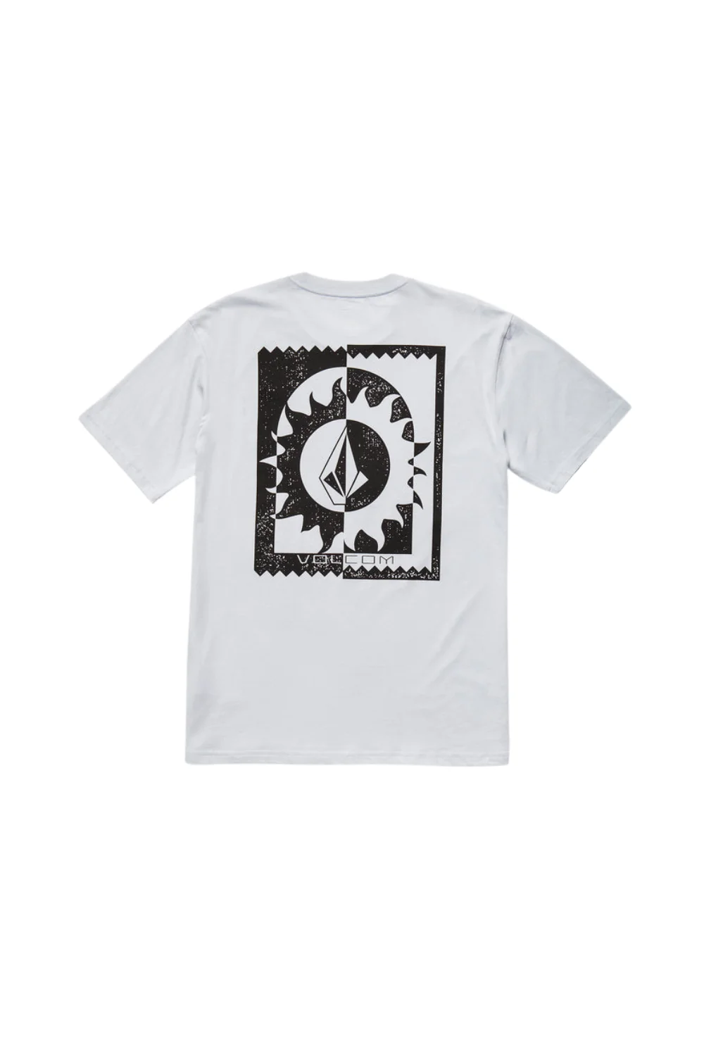 Volcom Burner Mens T-Shirt Light Blue Acid - Image 5