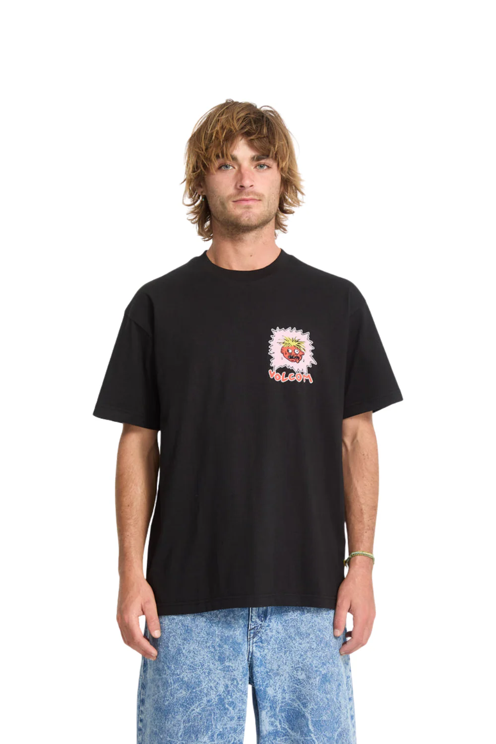 Volcom Chomp Chomp Short Sleeve T-Shirt Black - Image 2