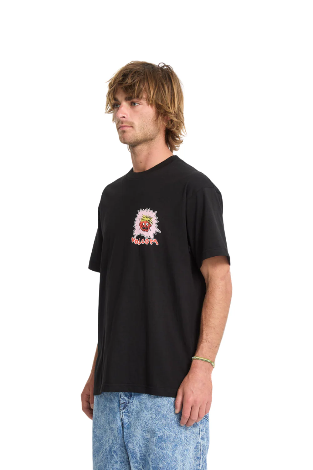 Volcom Chomp Chomp Short Sleeve T-Shirt Black - Image 3