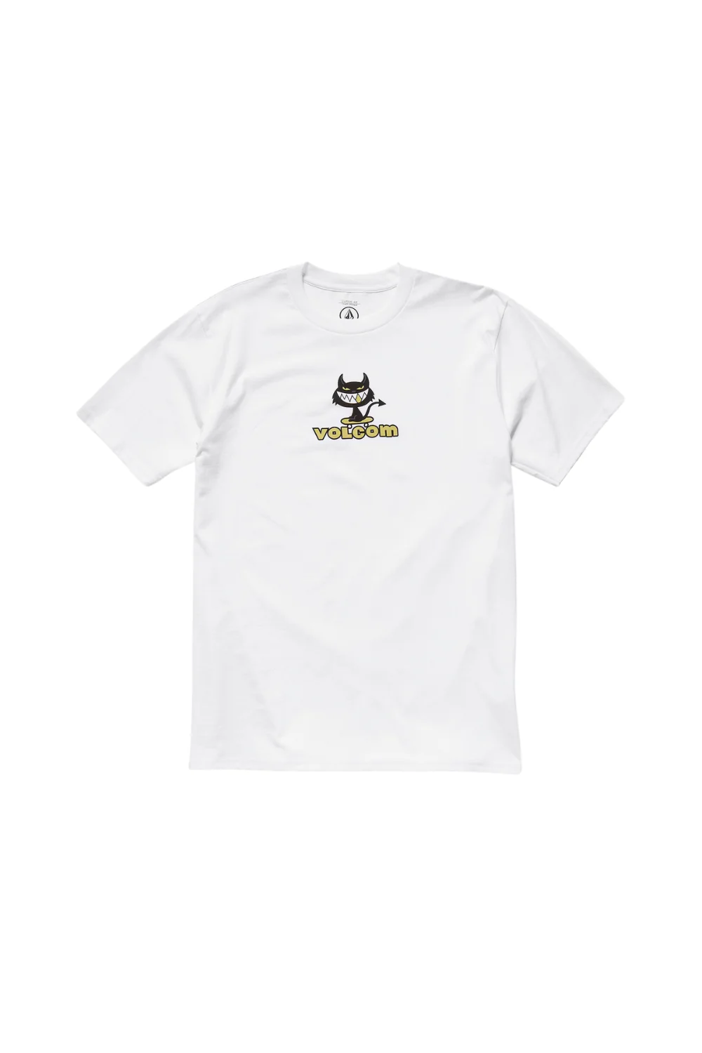 Volcom Devilish Mens T-Shirt White - Image 4