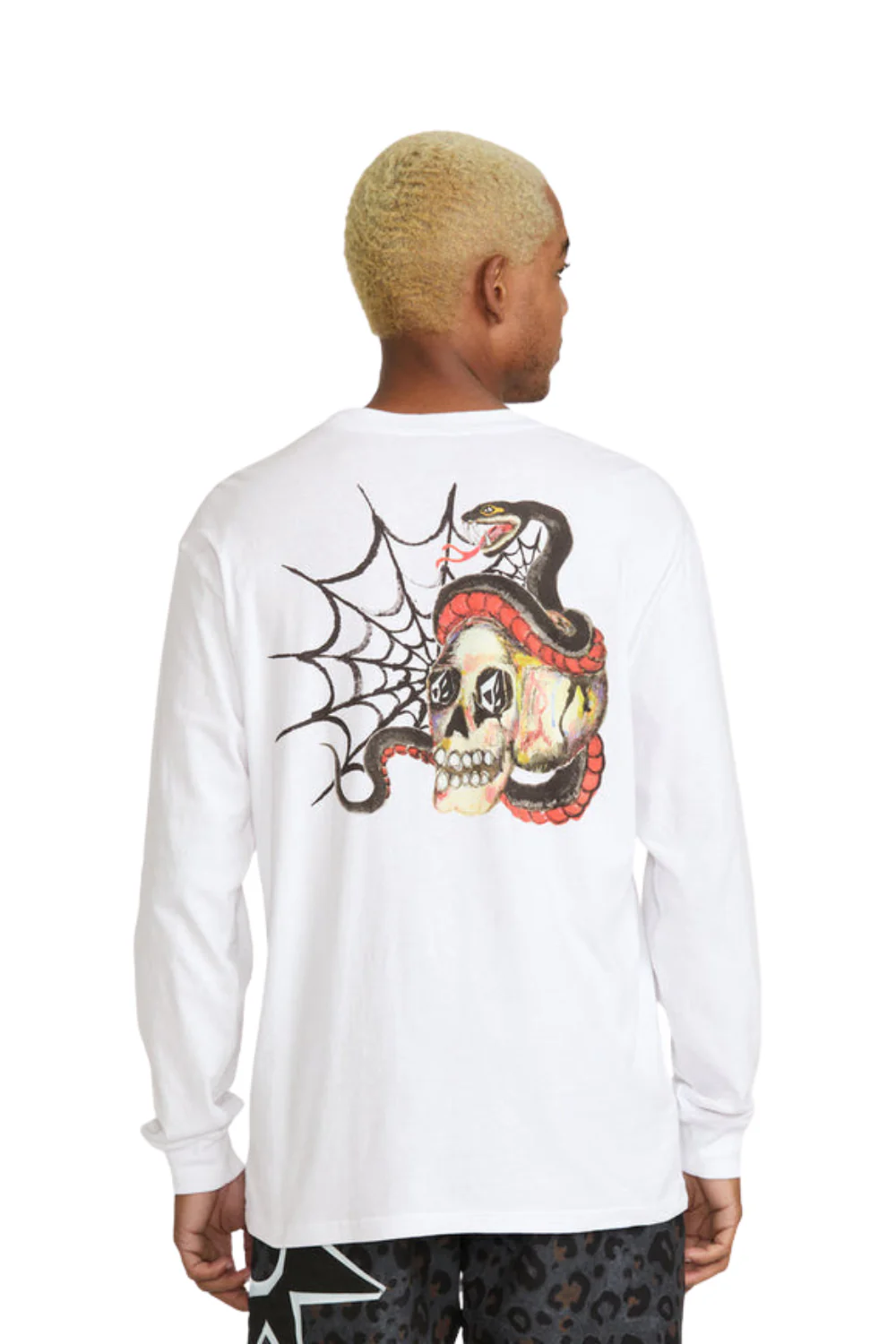 Volcom Fa Seth Conboy Long Sleeve T-Shirt White - Image 2