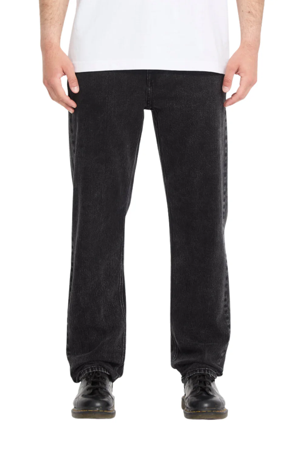 Volcom Fivedown Mens Jeans Blackity Black
