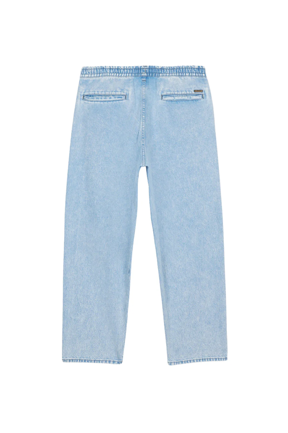 Volcom Freazy Loose Mens Elasticated Waist Jeans Pale Aqua - Image 8