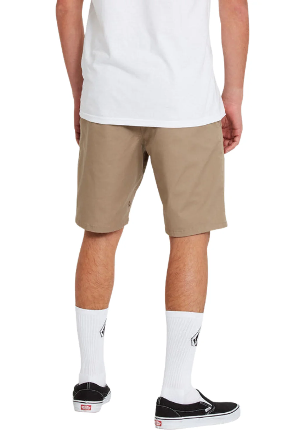 Volcom Frickin Modern Stretch Mens 19" Shorts Khaki - Image 2