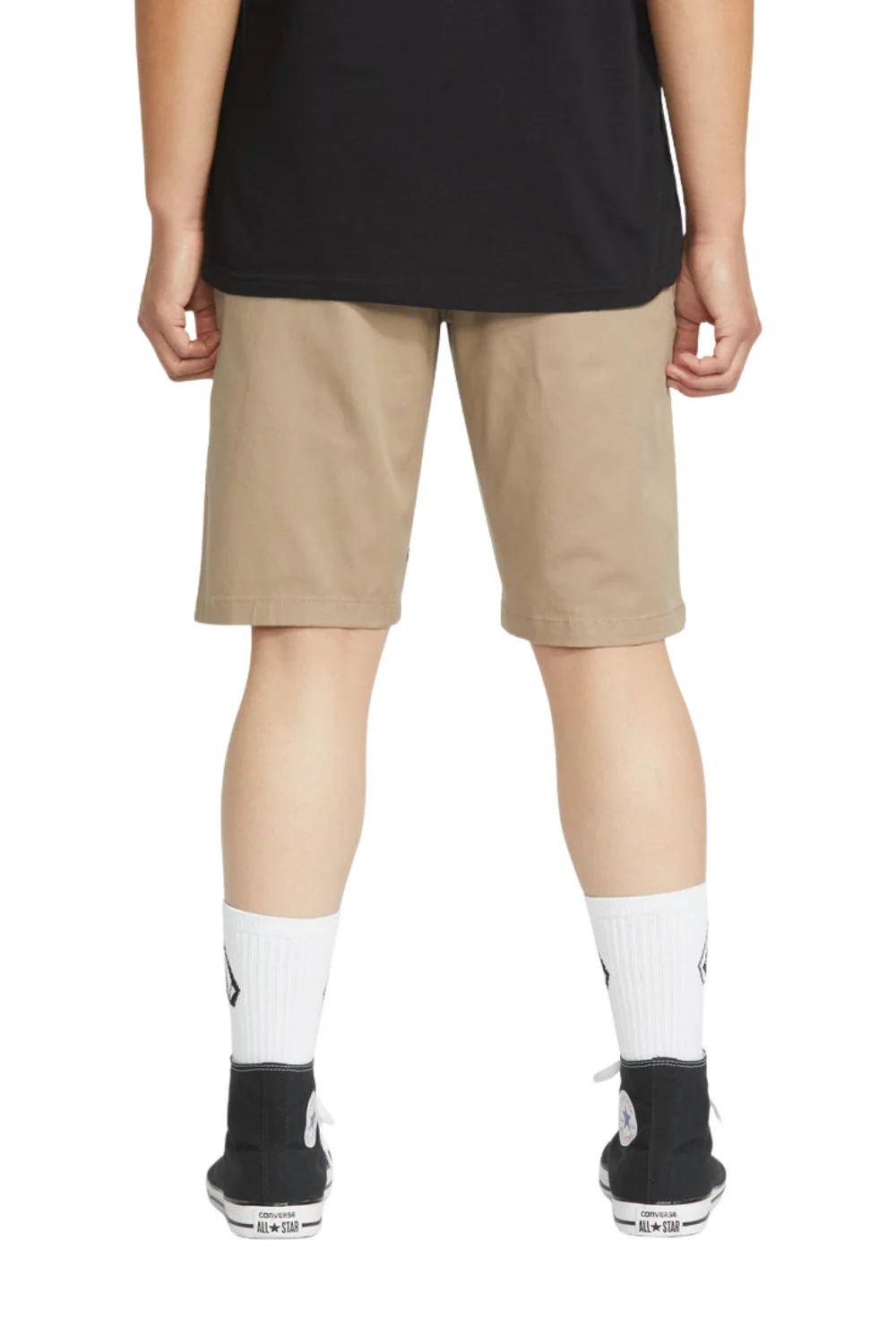 Volcom Frickin Modern Stretch Mens 21" Shorts Khaki - Image 3