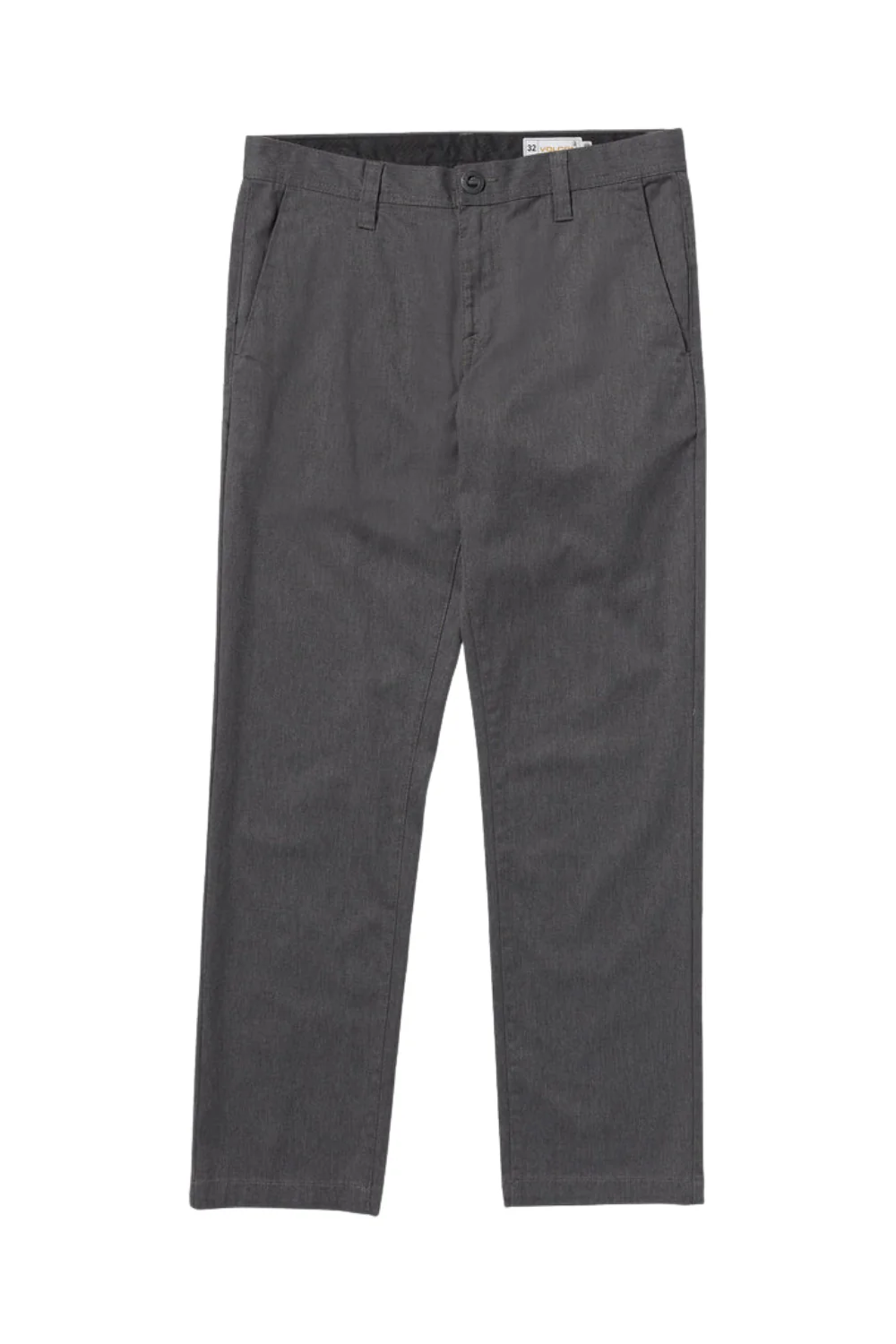 Volcom Frickin Modern Stretch Trousers Charcoal Heather - Image 6