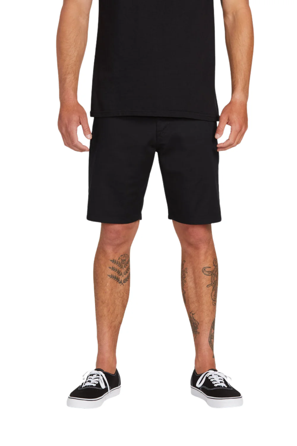 Volcom Frickin Modern Stretch Mens 19" Shorts Black