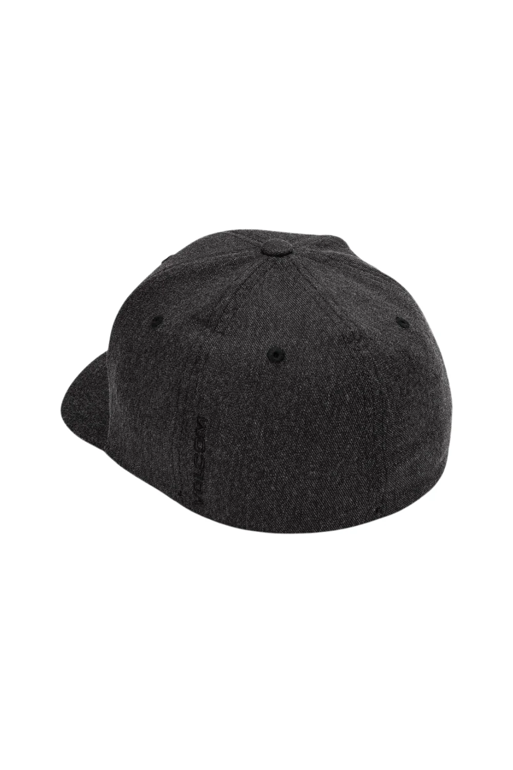 Volcom Full Stone Heather Mens Flexfit Cap Charcoal Heather - Image 2