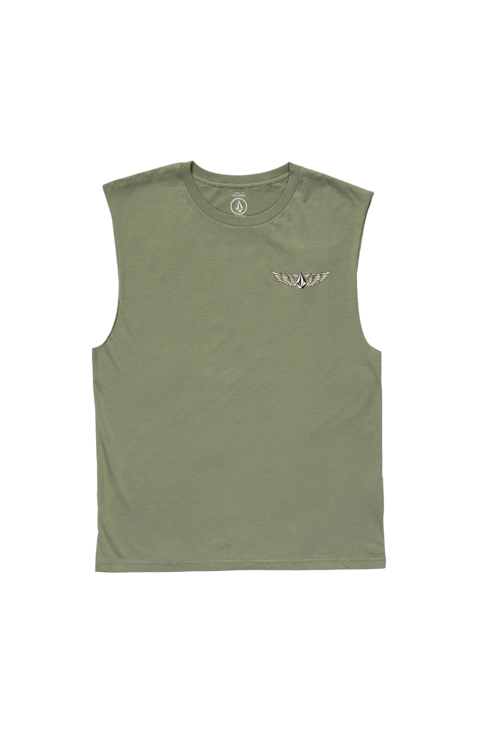 Volcom Hi Flyer Mens Sleeveless T-Shirt Brolive - Image 2