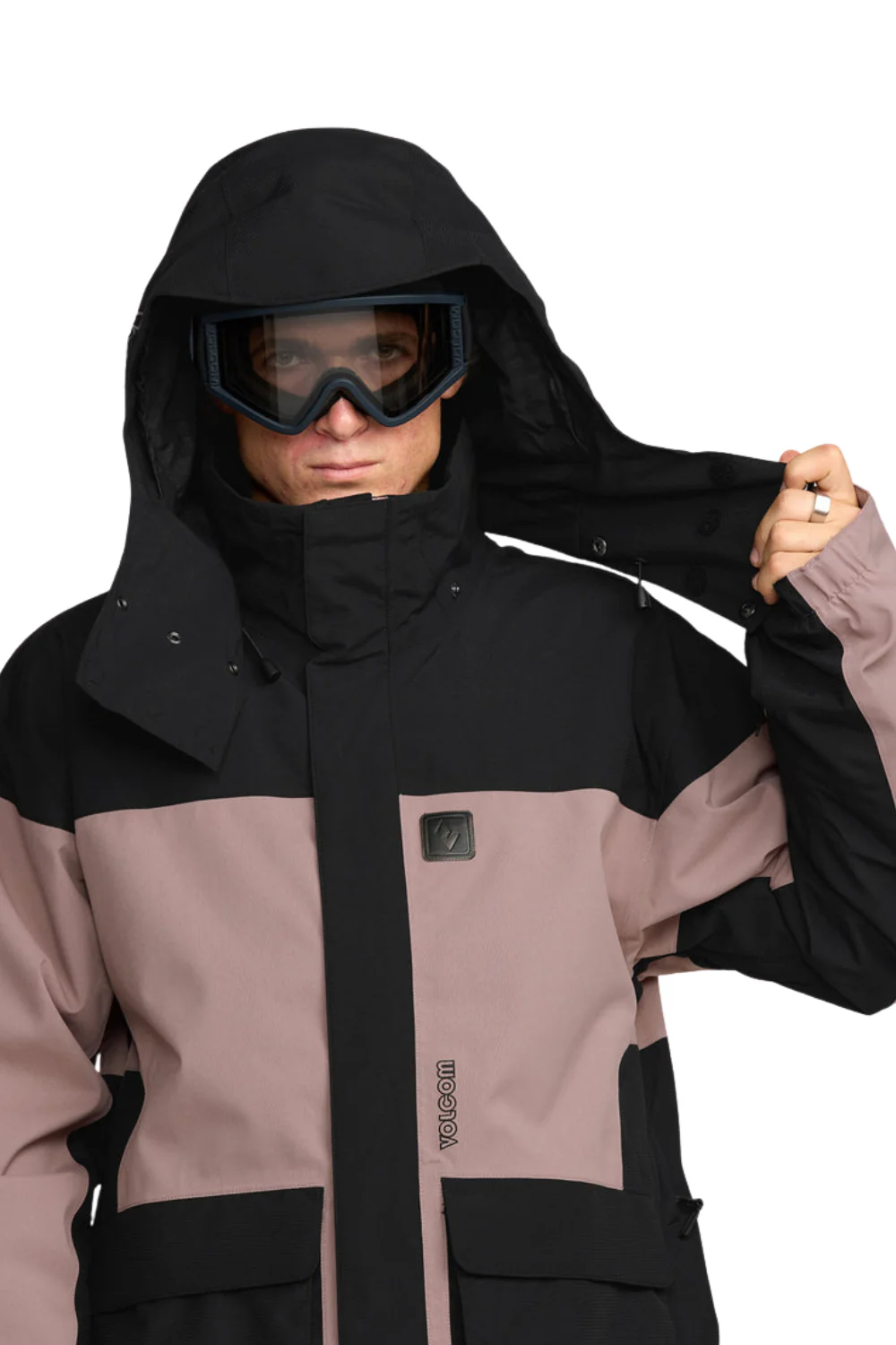 Volcom Kleveland Ski and Snowboard Jacket Mauve - Image 4