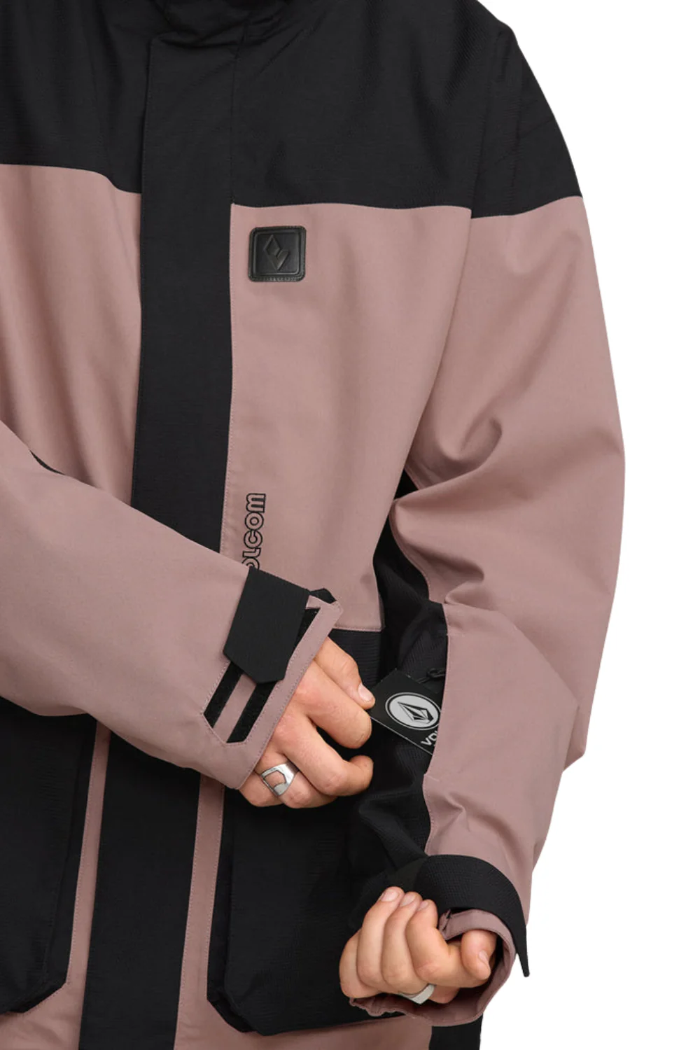 Volcom Kleveland Ski and Snowboard Jacket Mauve - Image 8