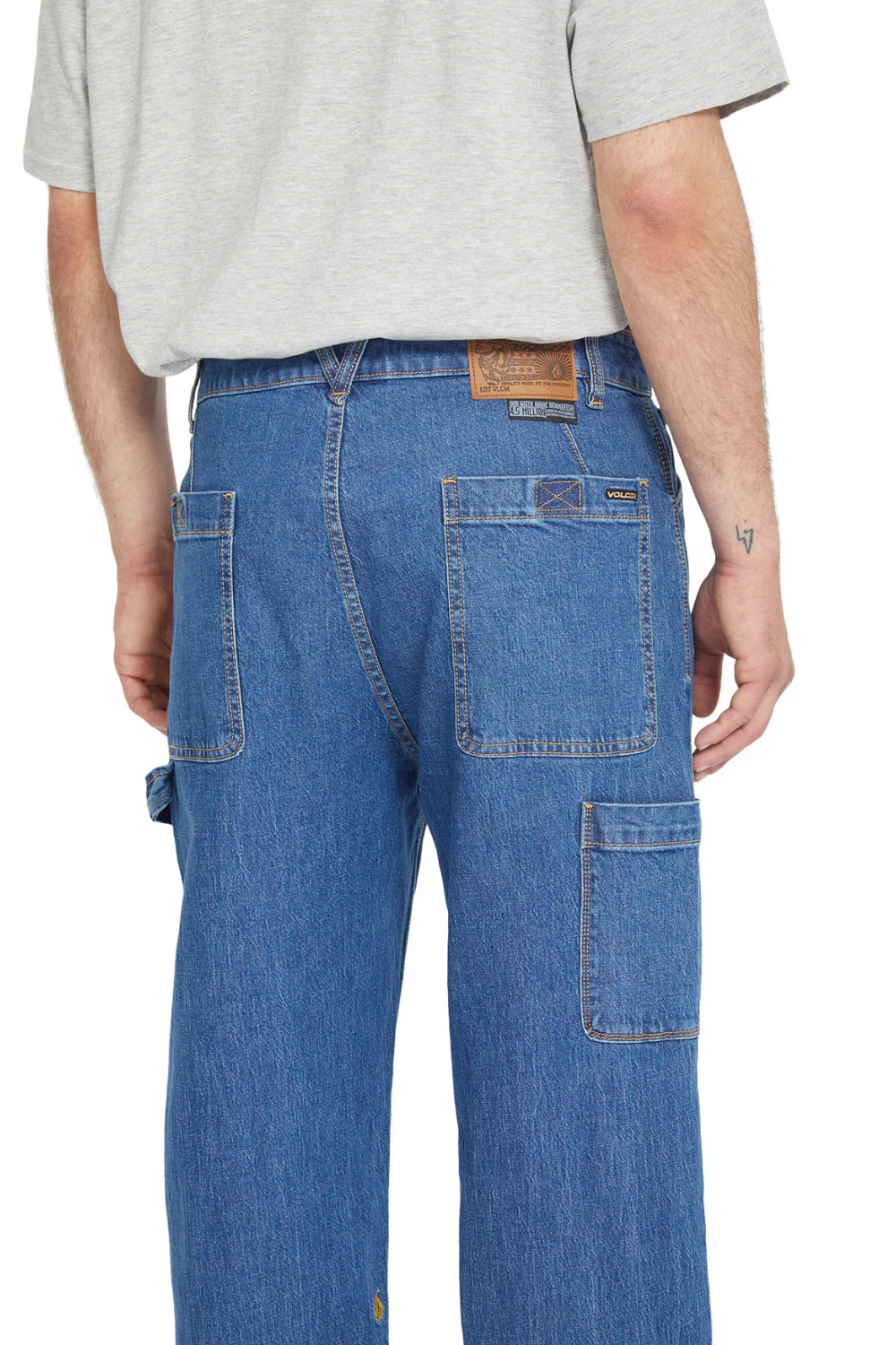 Volcom Kraftsman II Jeans Bold Blue - Image 3
