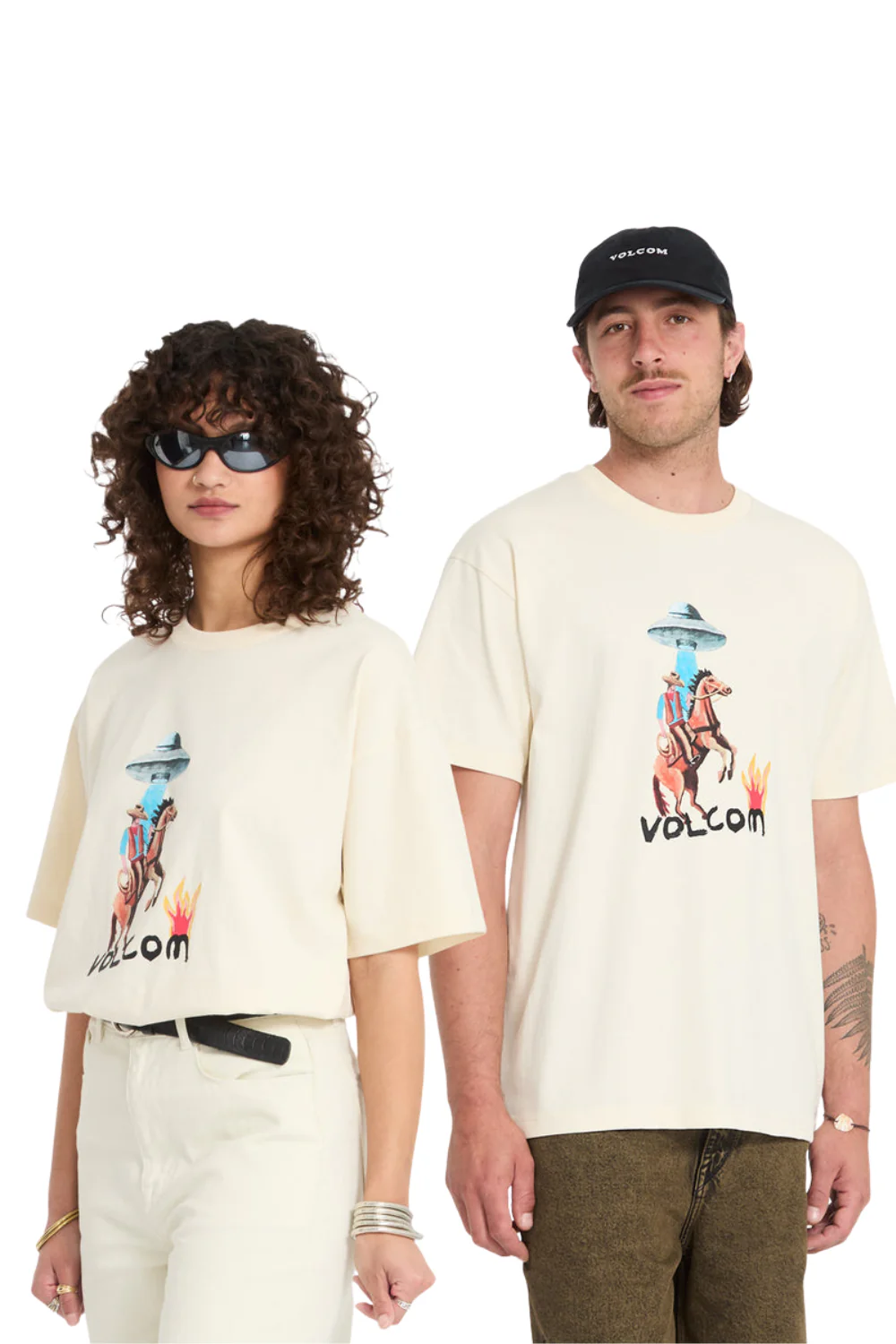 Volcom Mickey Mason 1 Mens T-Shirt Dirty White - Image 6