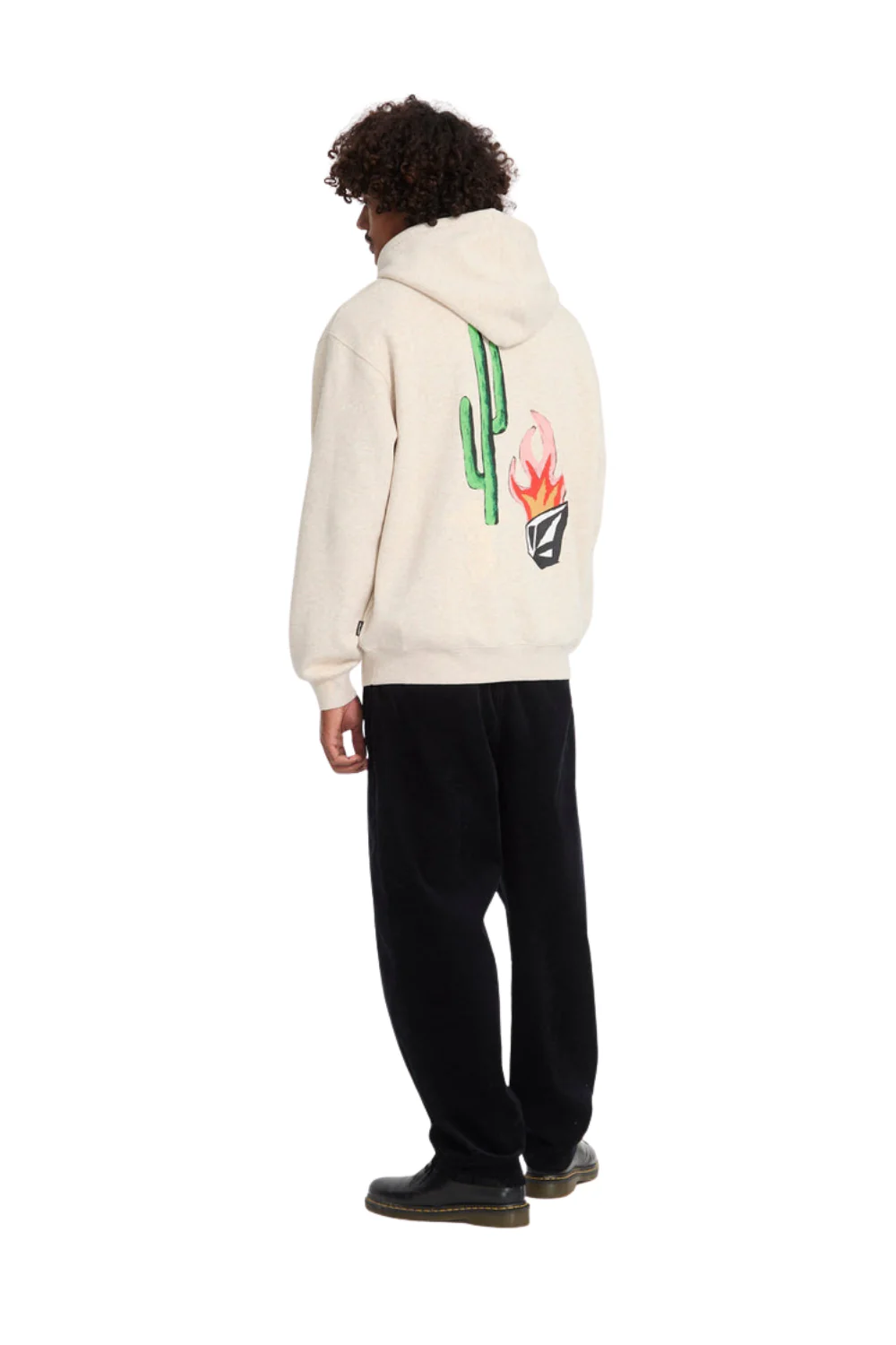 Volcom Mickey Mason Mens Hoodie Dust Heather - Image 8