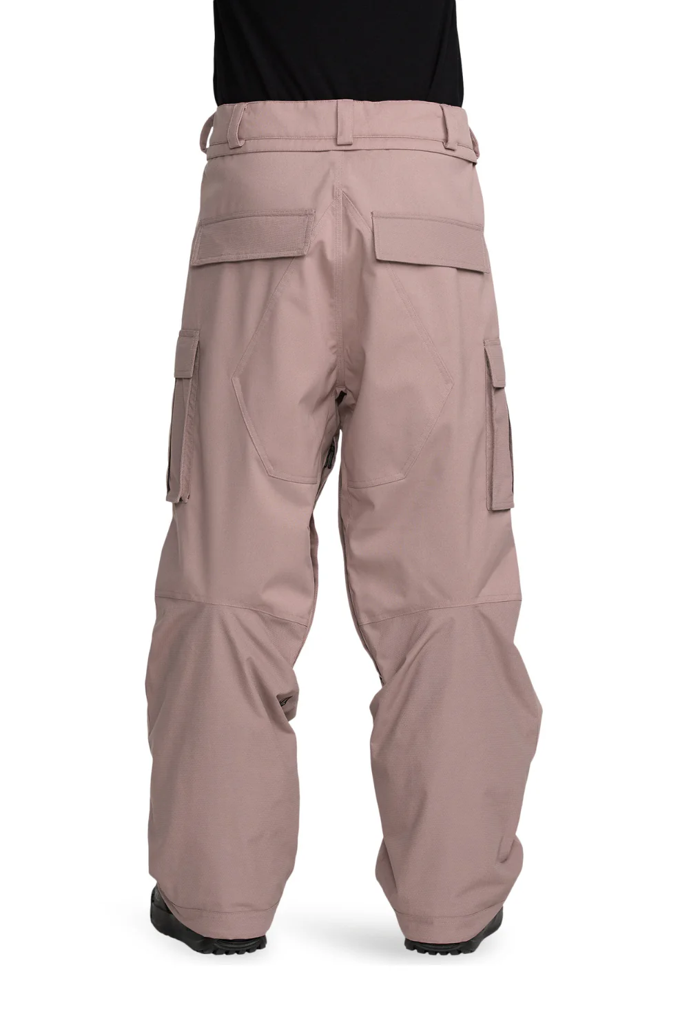 Volcom NWRK Mens Baggy Ski and Snowboard Pants Mauve - Image 2