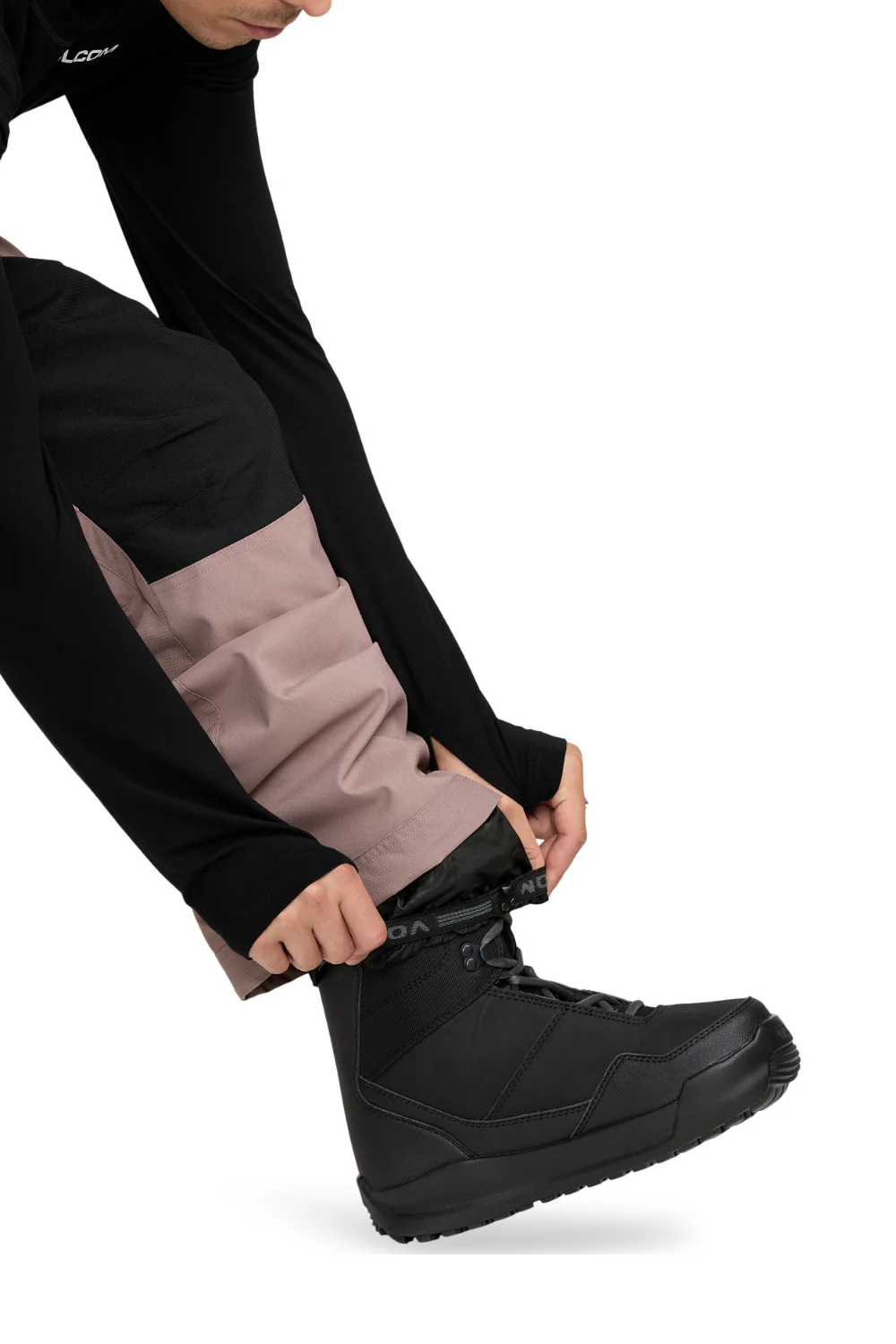 Volcom NWRK Mens Baggy Ski and Snowboard Pants Mauve - Image 6
