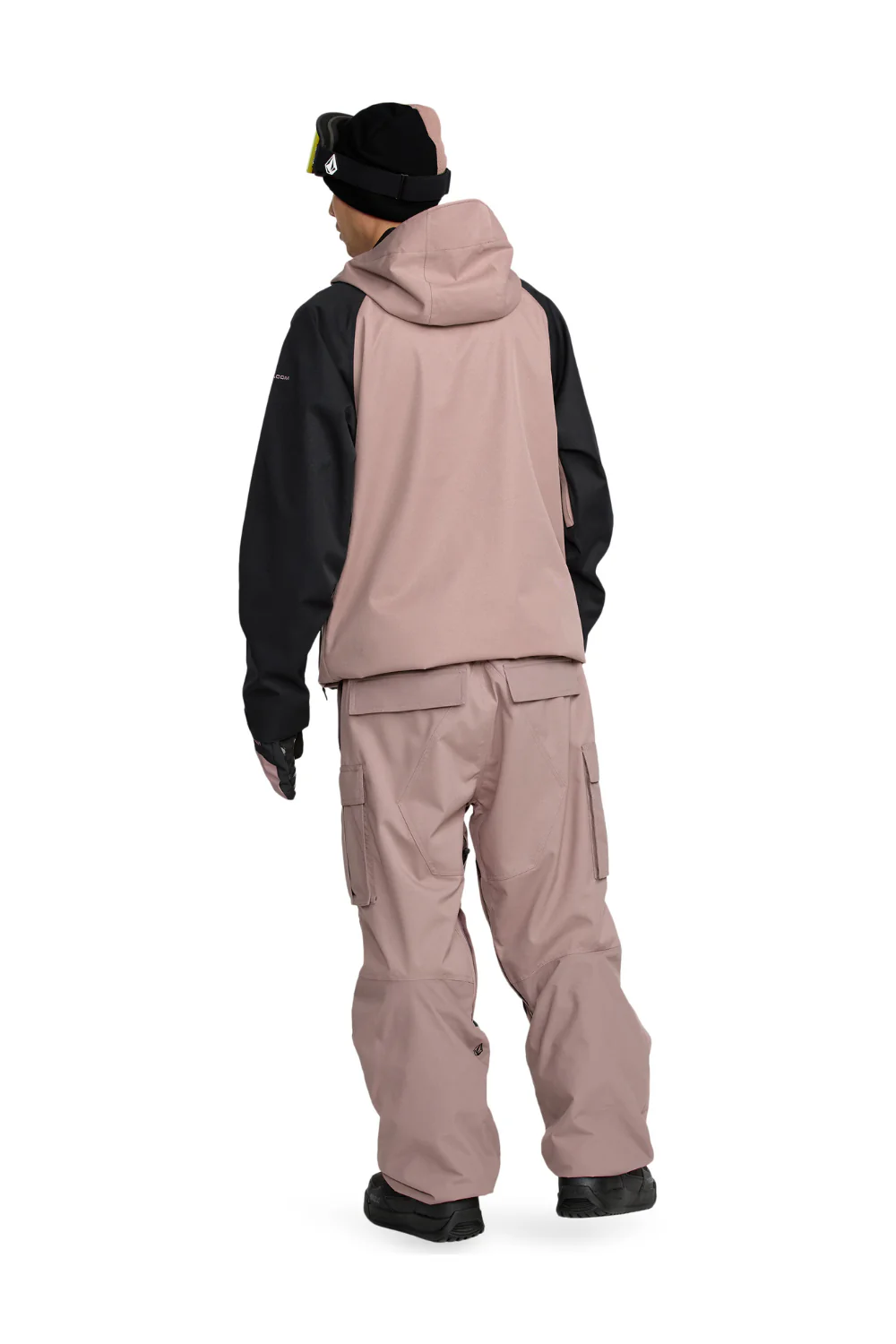Volcom NWRK Mens Baggy Ski and Snowboard Pants Mauve - Image 9