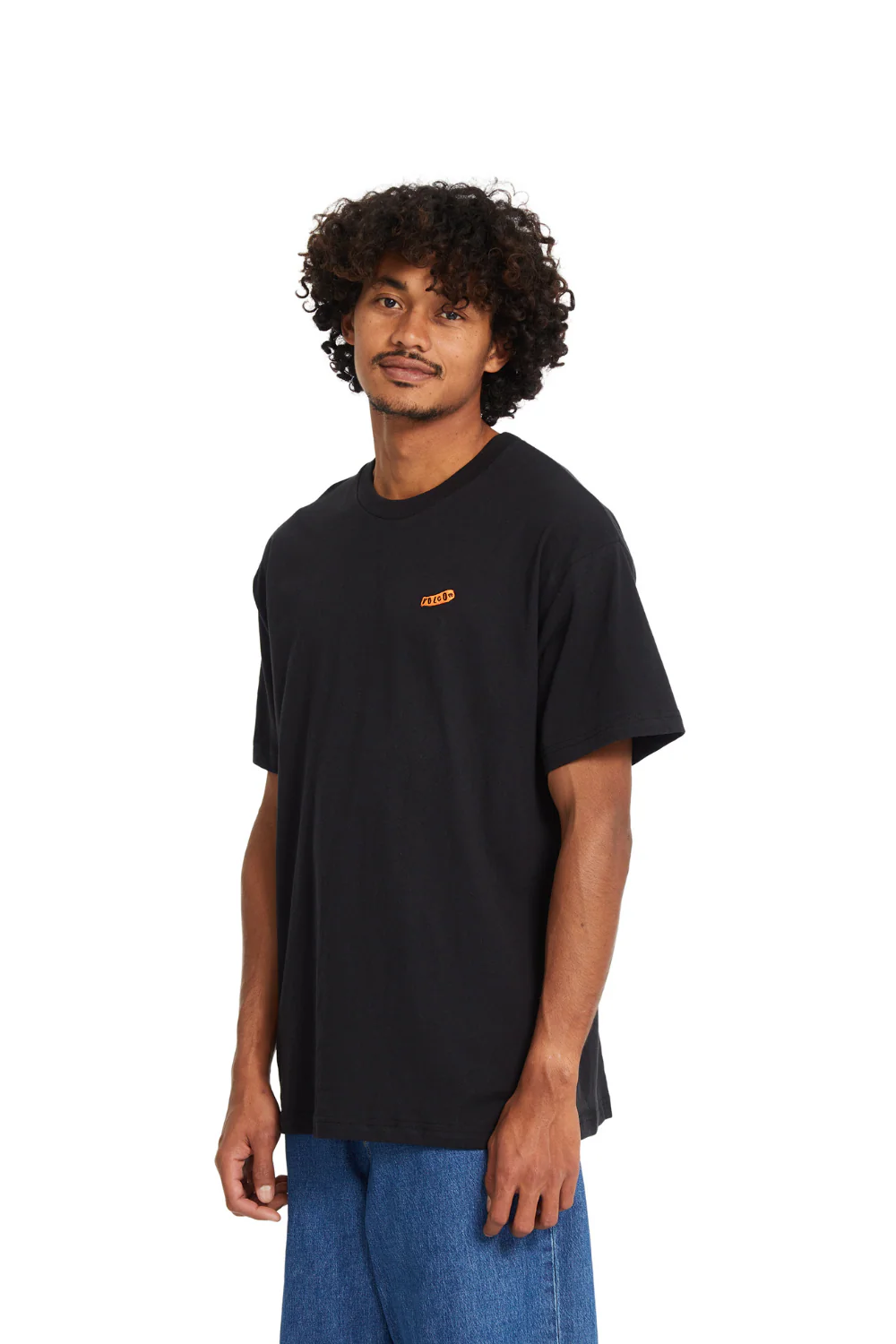 Volcom Pistol Stone Short Sleeve T-Shirt Black - Image 3