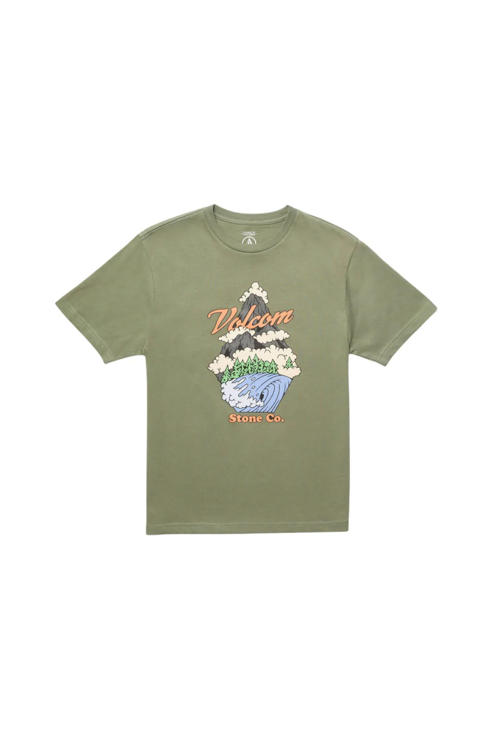 Volcom PNW Kids T-Shirt Light Olive