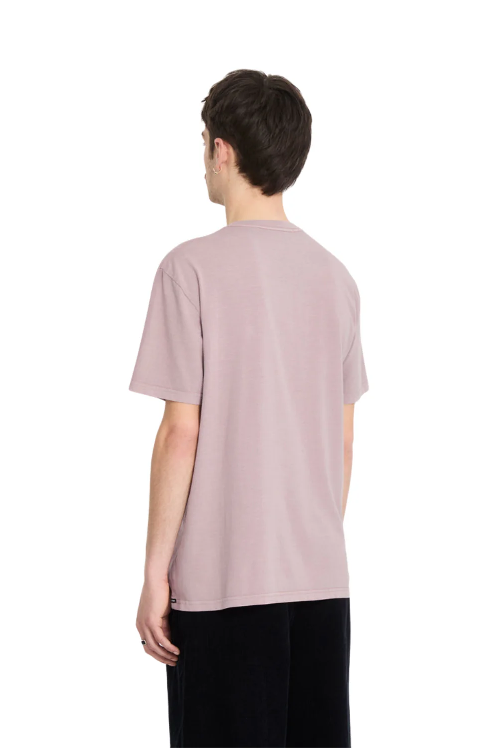 Volcom Solid Stone Mens T-Shirt Bark Brown - Image 2