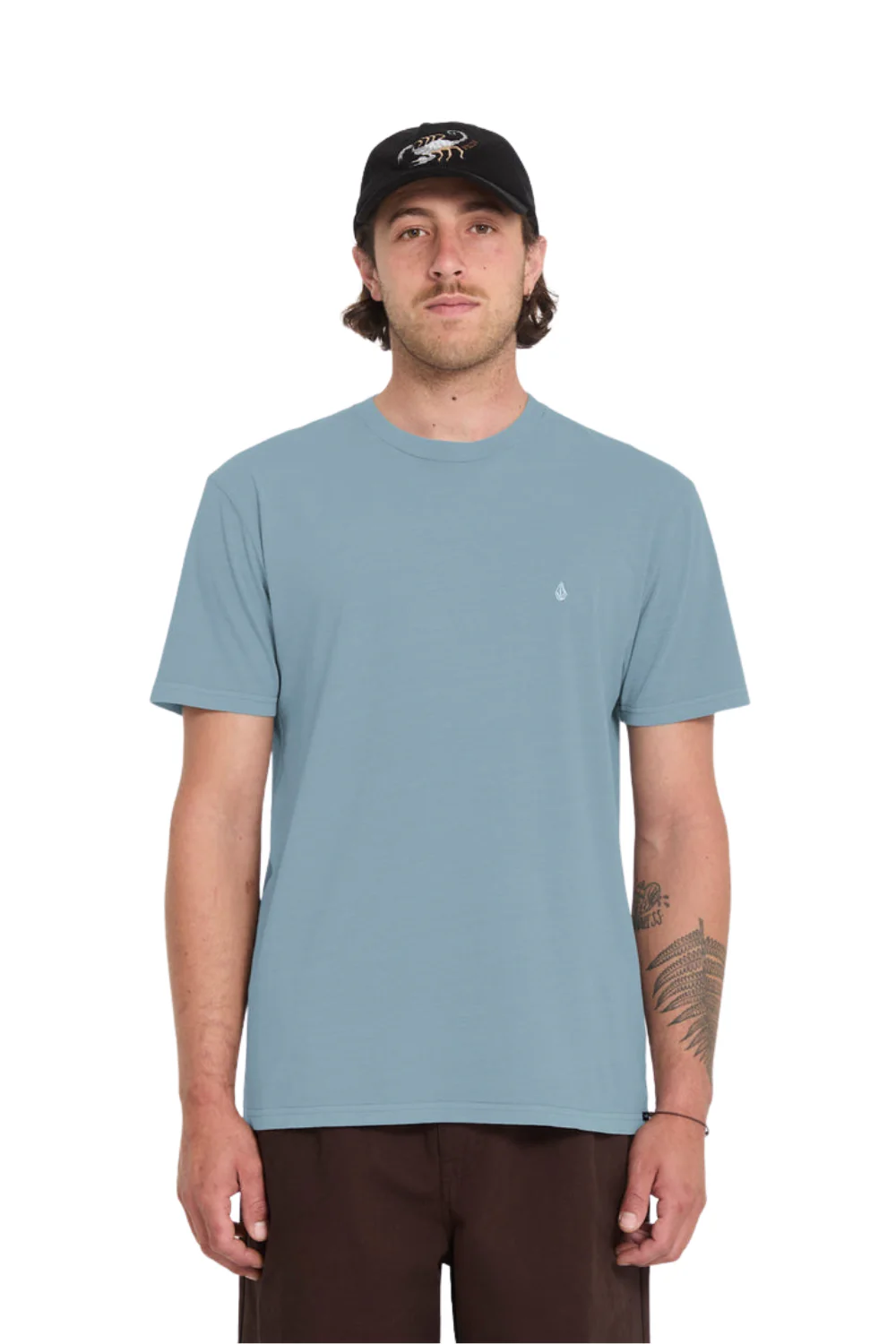 Volcom Solid Stone Mens T-Shirt Tradewinds