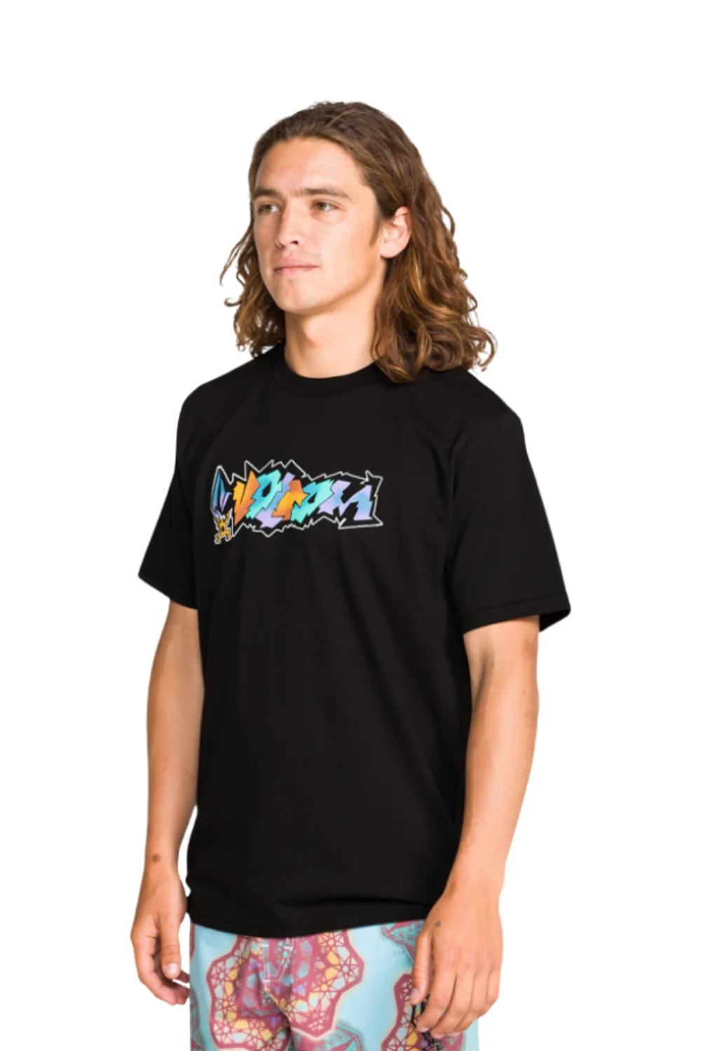Volcom Star Shields Mens T-Shirt Black