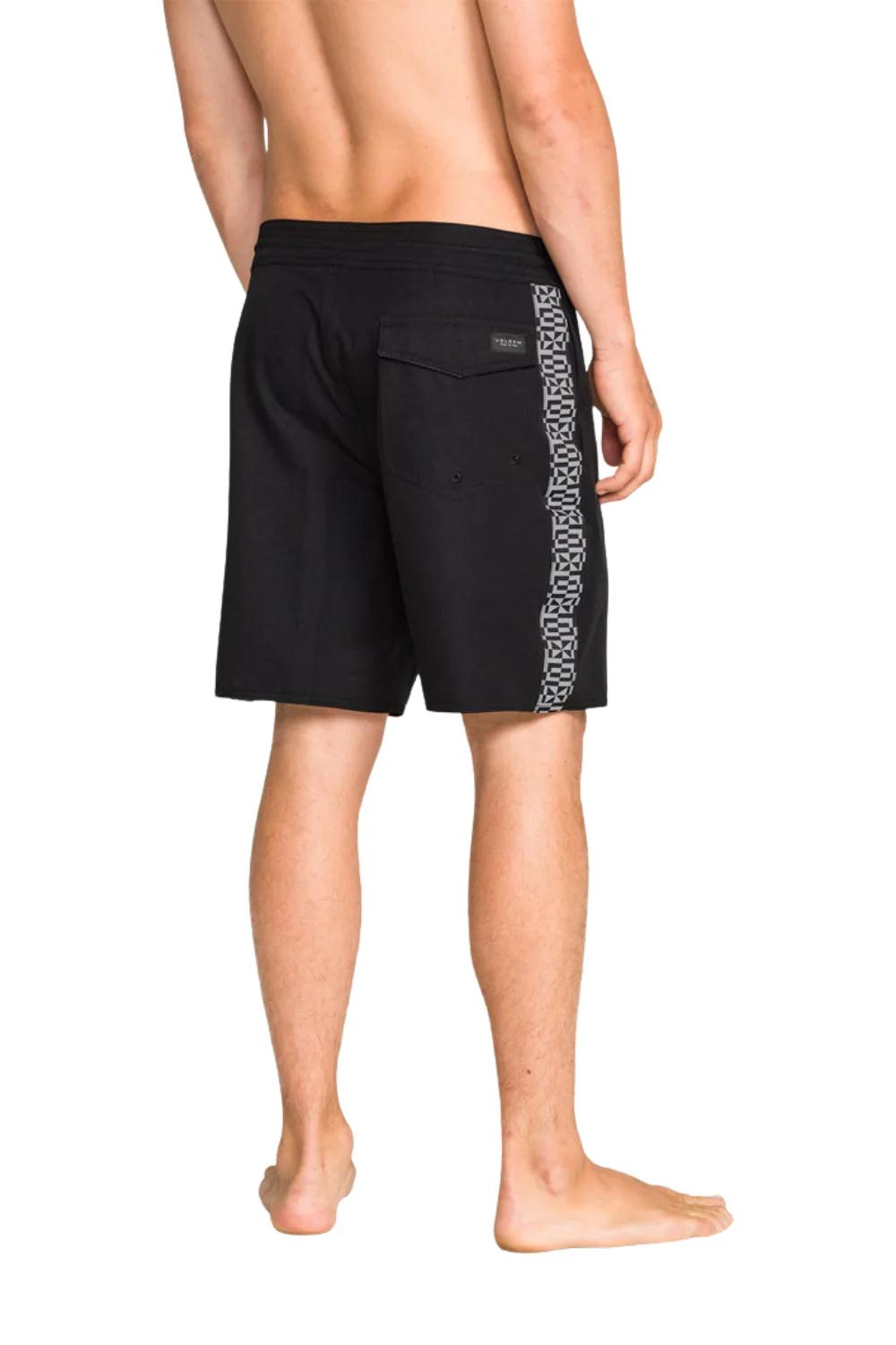 Volcom Yewster Loose Stoney Mens 18" Boardshorts Black - Image 2