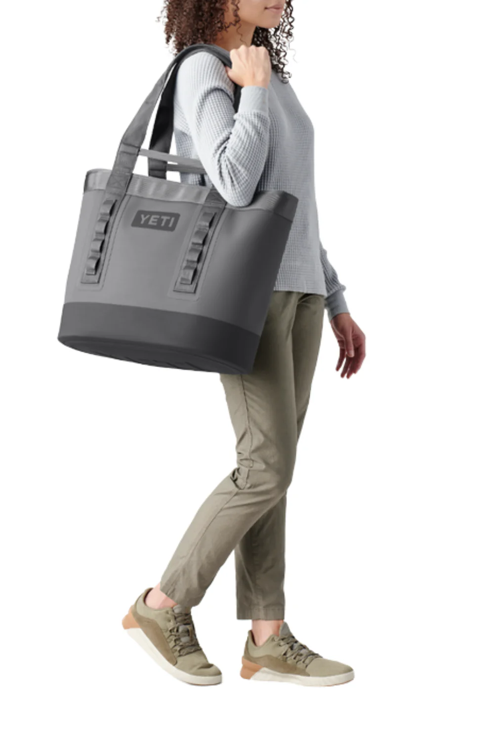 Yeti Camino 35L Carryall Tote Bag Fog Grey/Blue - Image 9