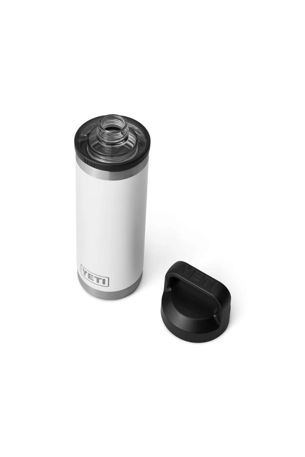 Yeti Rambler 18 Oz Bottle With Chug Cap White - Image 2
