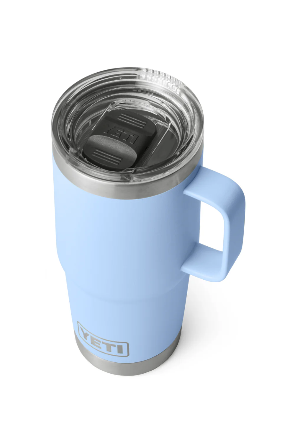 Yeti Rambler 20 Oz Travel Mug Big Sky Blue - Image 2