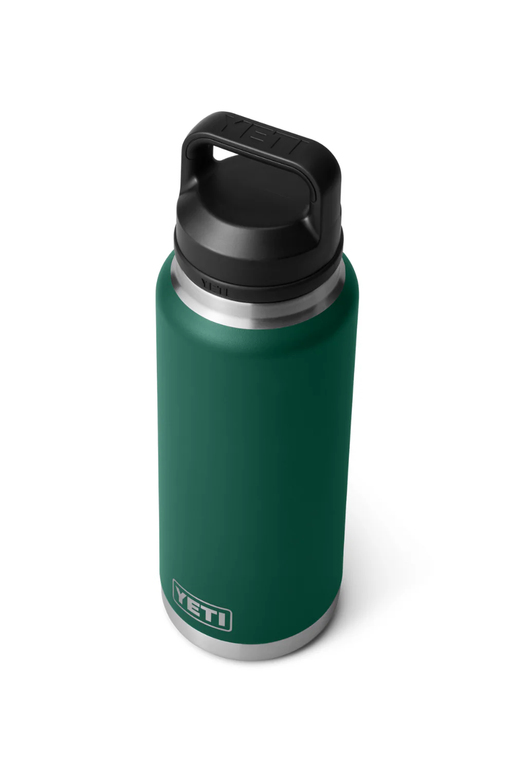 Yeti Rambler 36 Oz Bottle With Chug Cap Black Forest Green - Image 2