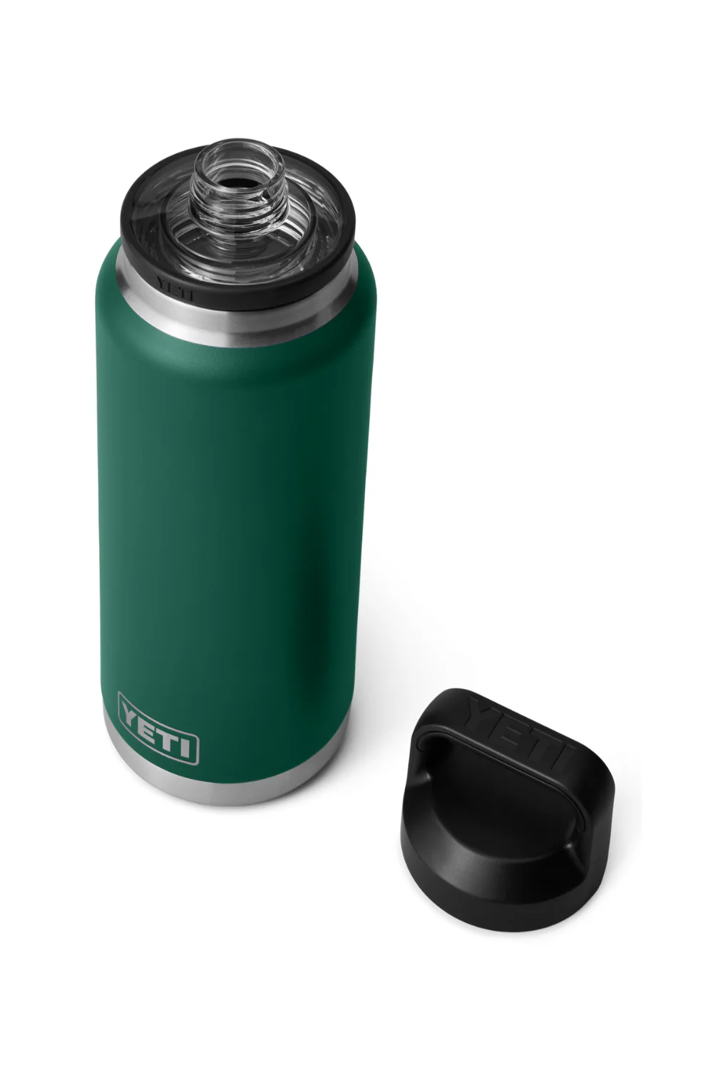 Yeti Rambler 36 Oz Bottle With Chug Cap Black Forest Green - Image 4