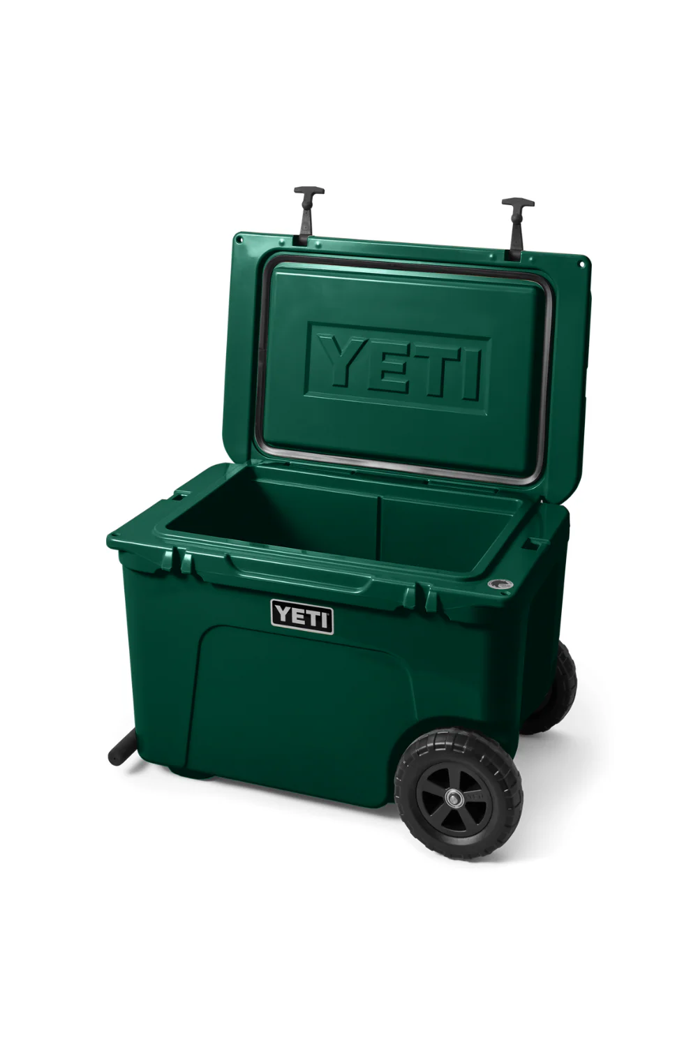 Yeti Tundra Haul Wheeled Cool Box Black Forest Green - Image 5